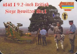 Strelets 1/72 WWI British 9.2 inch Siege Howitzer Mk.I