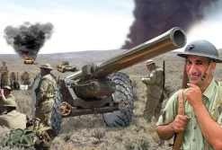 Strelets 1/72 WWI British 6-inch Mk.XIX Cannon & Crew