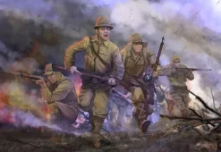 Strelets 1/72 WWII Japanese Army in Attack
