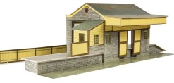 Superquick 1/76 Goods Depot (Stone) Card Building Kit