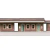 Superquick 1/76 Island Platform Station Building Card Building Kit