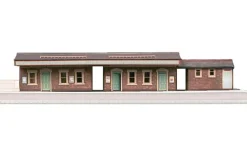 Superquick 1/76 Island Platform Station Building Card Building Kit