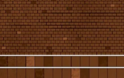 Superquick 1/76 Red Roof Tiles Building Papers