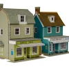 Superquick 1/76 Two Country Town Shops Card Building Kit