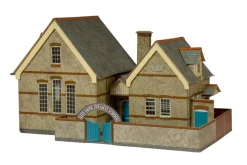 Superquick 1/76 Village School Card Building Kit