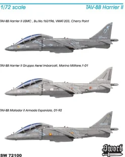 Sword 1/72 McDonnell-Douglas TAV-8B Harrier II