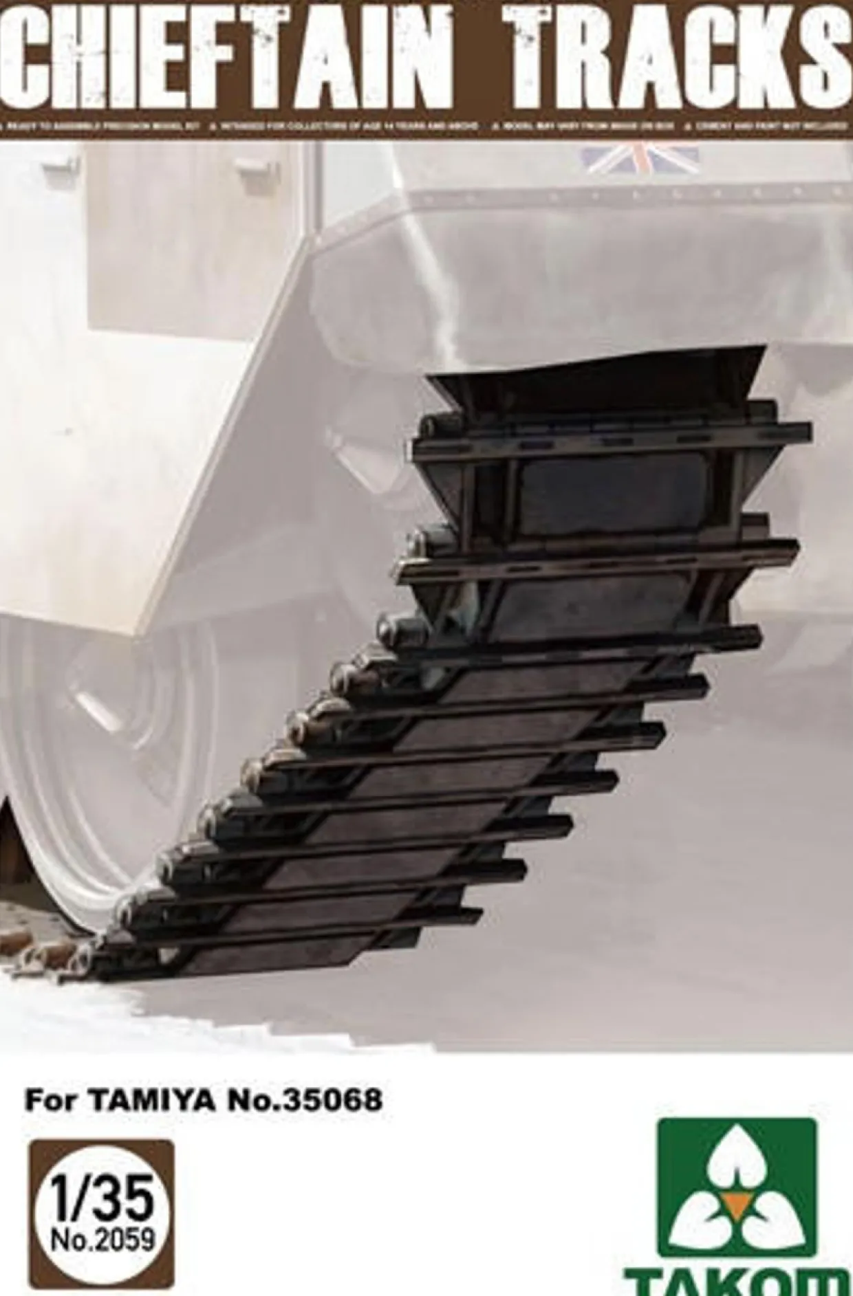 Takom 1/35 British Chieftain Tracks