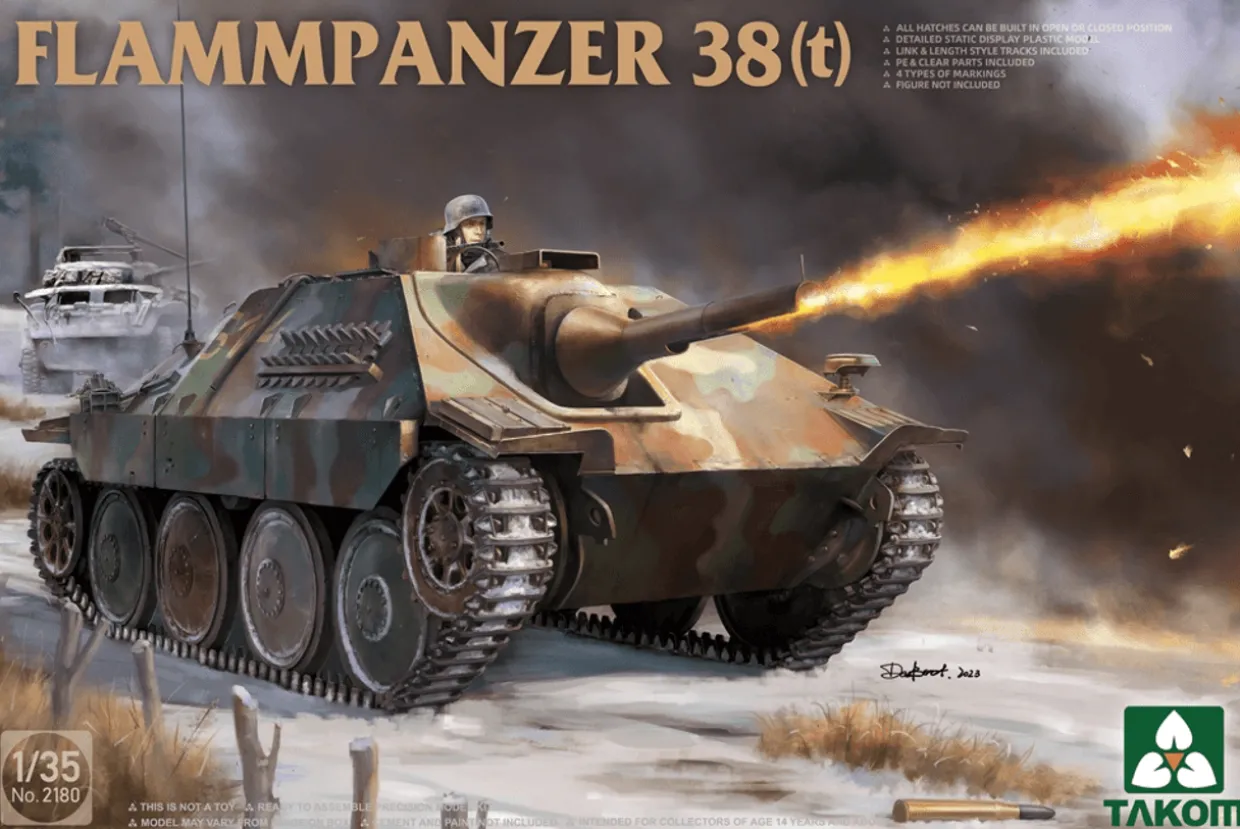 Takom 1/35 Flammpanzer 38(t)