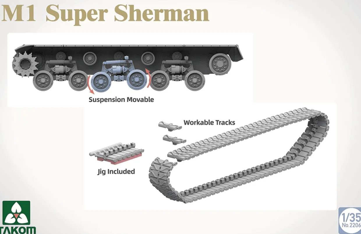 Takom 1/35 M1 Super Sherman - Israeli Army