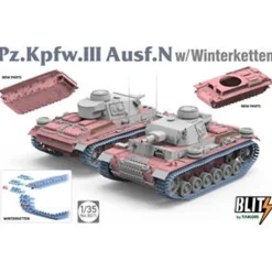 Takom 1/35 Pz.Kpfw.III Ausf.N Panzer III with Winterketten