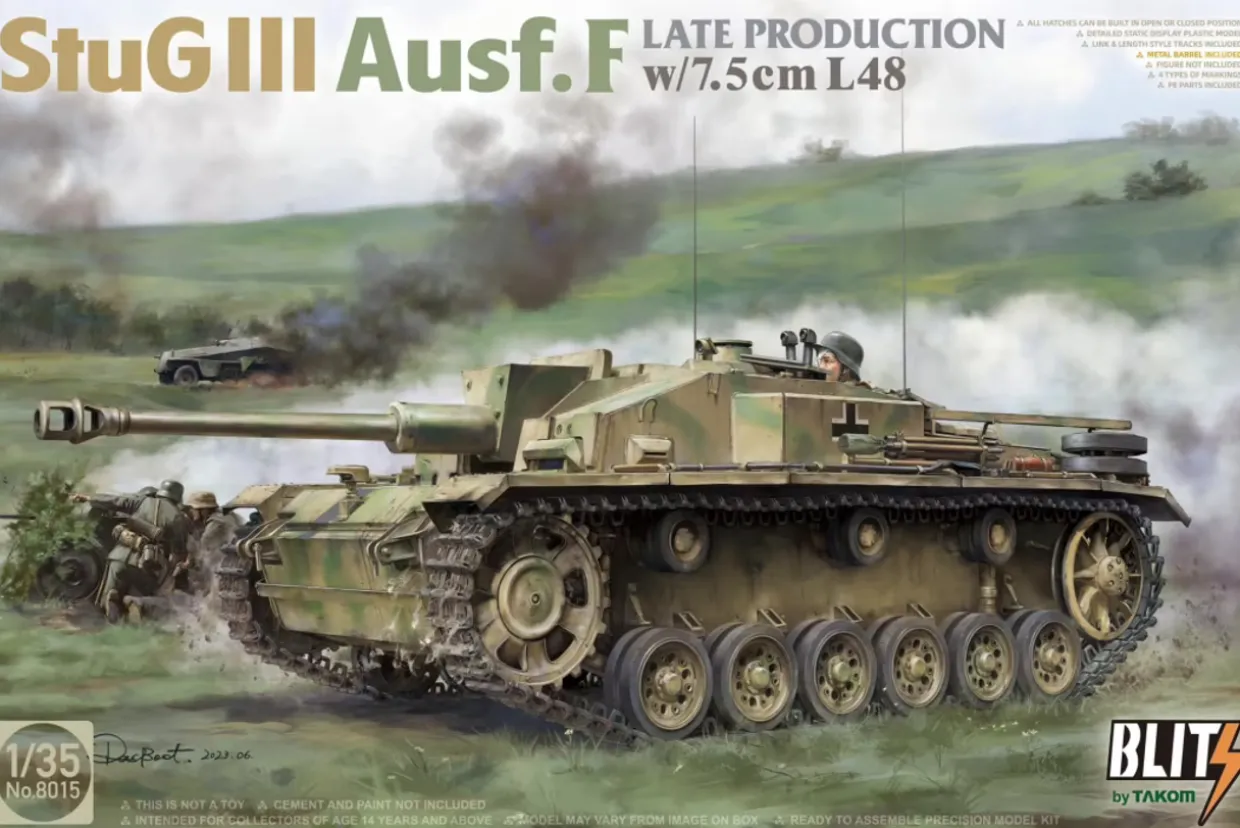 Takom 1/35 StuG.III Ausf.F Late Production