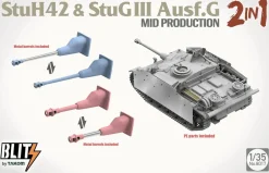 Takom 1/35 StuH.42 & StuG.III Ausf.G Mid Production with Stowage