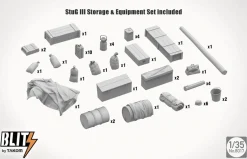 Takom 1/35 StuH.42 & StuG.III Ausf.G Mid Production with Stowage