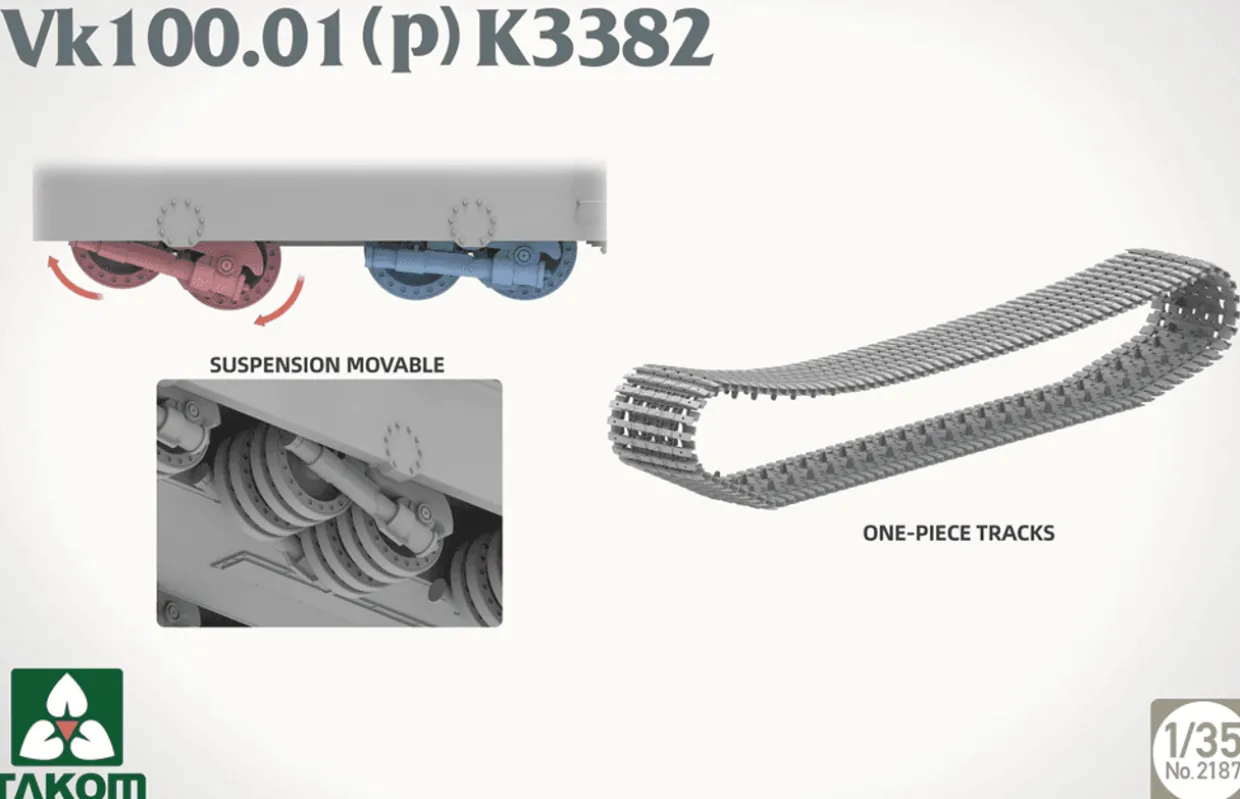 Takom 1/35 Vk.100.01(p) K3382