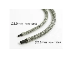 Tamiya 1/12 Braided Hose for Bikes (2.6mm)
