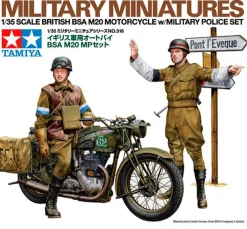 Tamiya 1/35 BSA M20 Motorcycle with Military Police