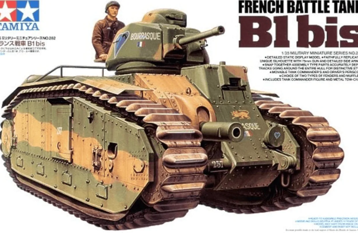 Tamiya 1/35 Char B1 bis Heavy Tank