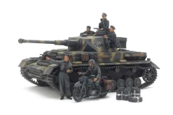 Tamiya 1/35 German IV.G & Motorcycle EF