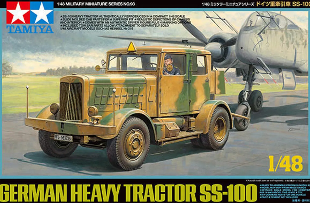 Tamiya 1/48 Heavy Tractor SS-100