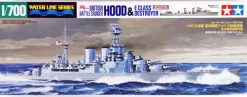 Tamiya 1/700 HMS Hood & E Class Model Kit