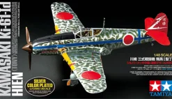 Tamiya 1/48 Kawasaki Ki-61-Id Hien (Tony) Silver Plated with Camo Decals