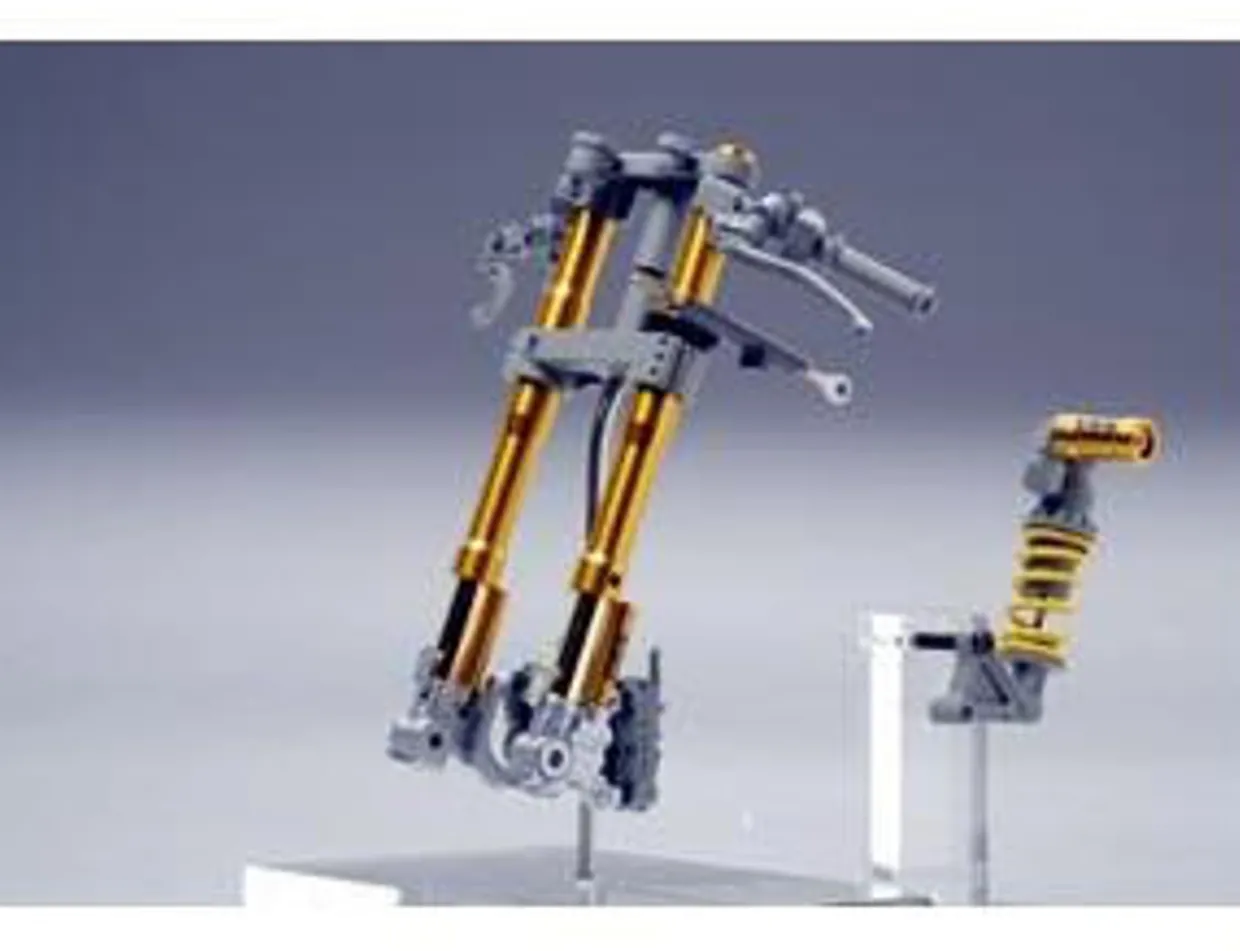 Tamiya 1/12 Kawasaki Ninja ZX-RR Front Fork Set Model Kit