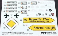 Tamiya 1/35 Leopard 2A6 MBT