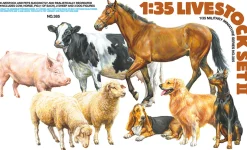 Tamiya 1/35 Livestock Set 2