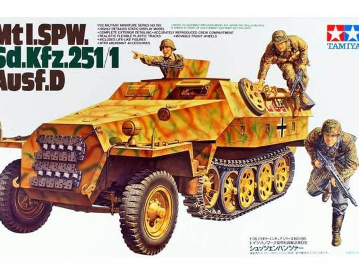 Tamiya 1/35 Mtl.SPW Sd.Kfz.251/1 Ausf.D