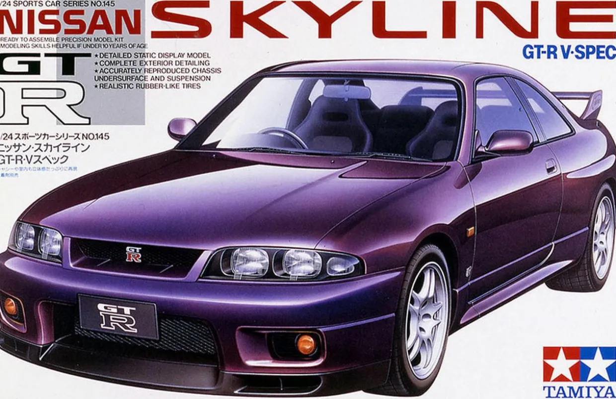 Tamiya 1/24 Nissan Skyline GT-R V Spec