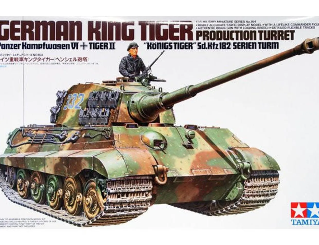 Tamiya 1/35 Pz.Kpfw.VI Ausf.B King Tiger Production Turret