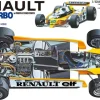 Tamiya 1/12 Renault Re-20 Turbo with Photo-Etched Parts
