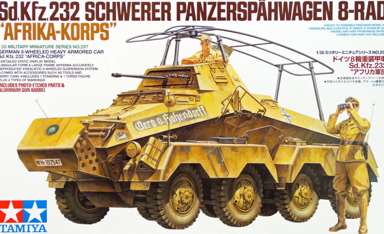 Tamiya 1/35 Sd.Kfz.232 Africa Corps