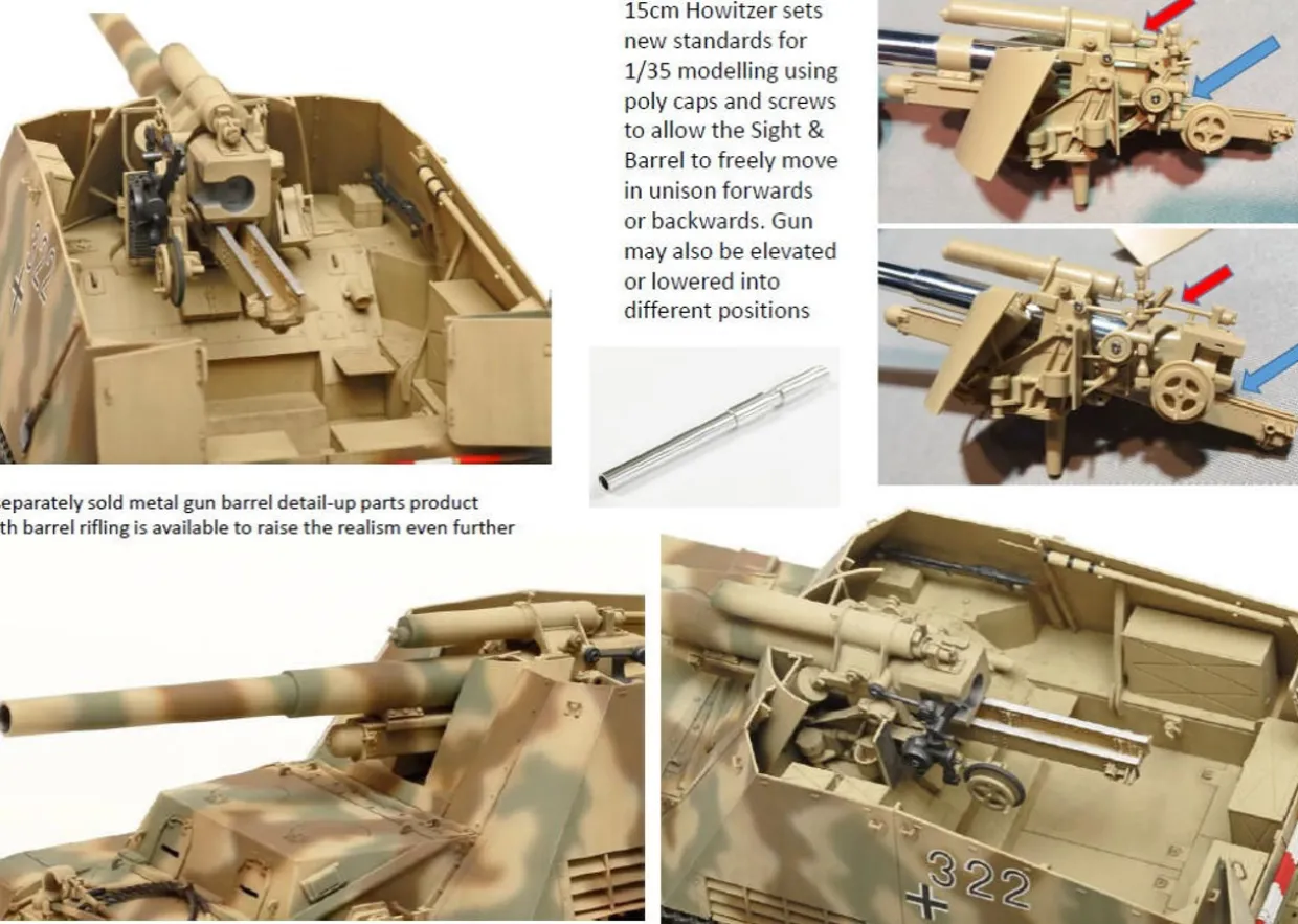 Tamiya 1/35 Sd.Kfz.165 Hummel Late Production