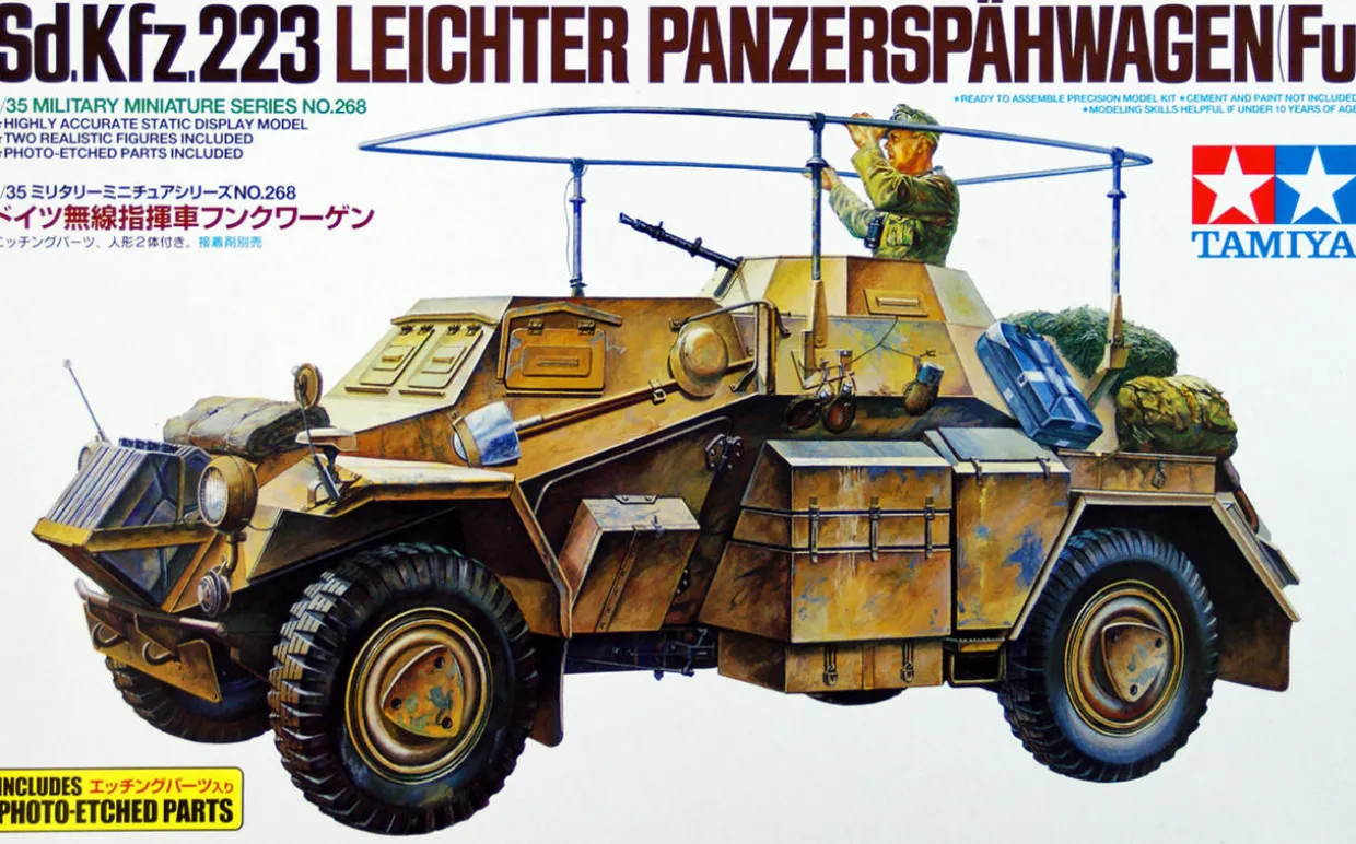 Tamiya 1/35 Sd.Kfz.223 Panzerspahwagen