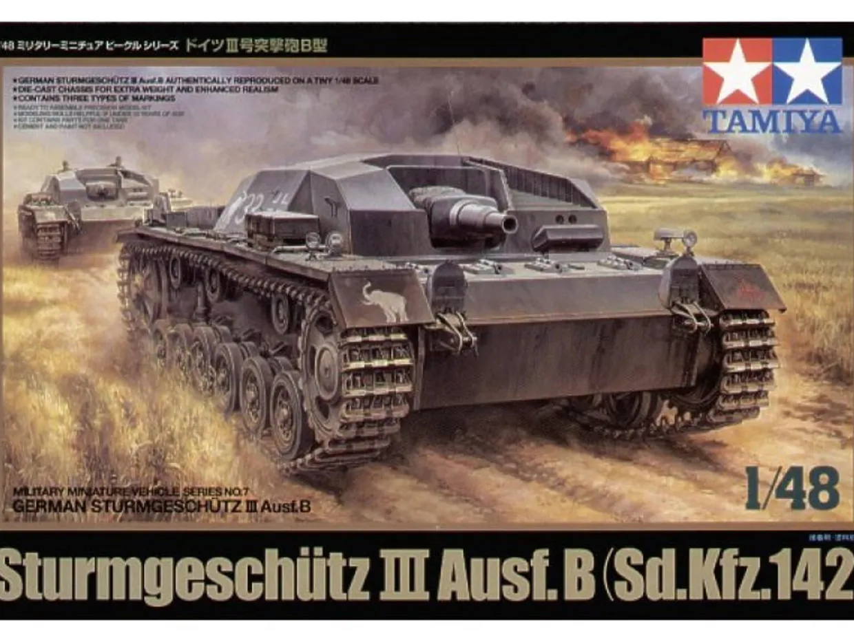 Tamiya 1/48 Sturmgeschutz III Ausf.B