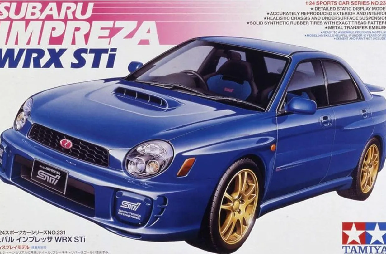 Tamiya 1/24 Subaru Impreza STI