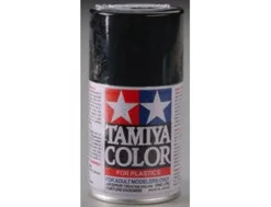 Tamiya TS-6 Flat Matt Black Acrylic Spray Paint
