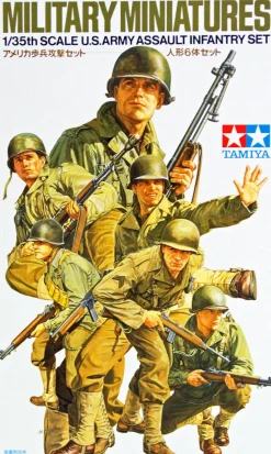 Tamiya 1/35 US Army Assault Infantry Set