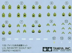 Tamiya 1/35 US Infantry Scout Set