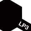 Tamiya LP-3 Flat Black 10ml Lacquer Paint