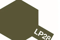 Tamiya LP-28 Flat Olive Drab 10ml Lacquer Paint