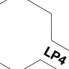 Tamiya LP-4 Flat White 10ml Lacquer Paint