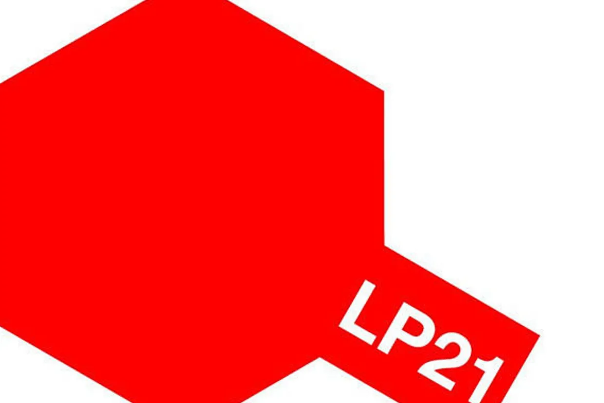 Tamiya LP-21 Gloss Italian Red 10ml Lacquer Paint