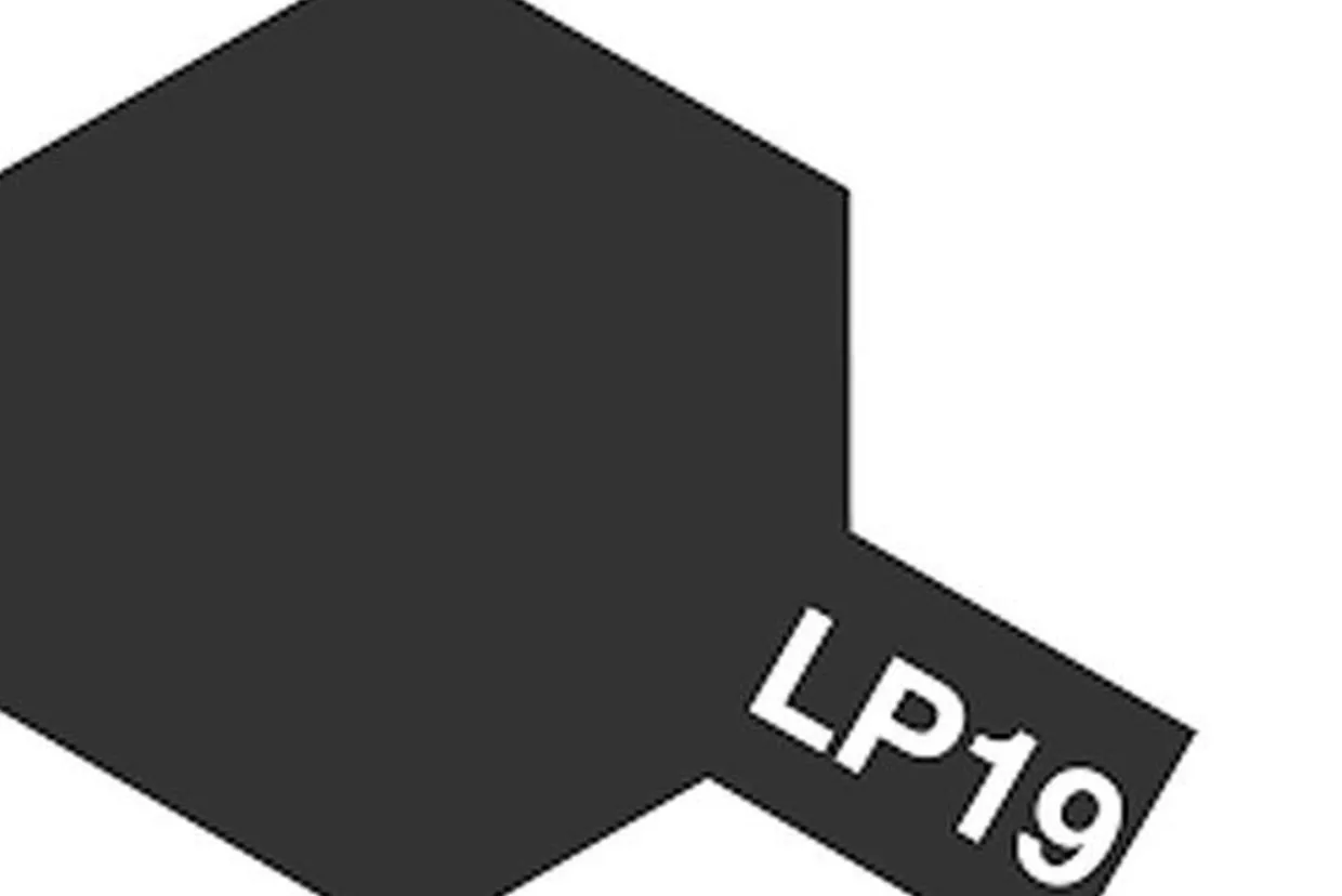 Tamiya LP-19 Gloss Metallic Gun Metal 10ml Lacquer Paint