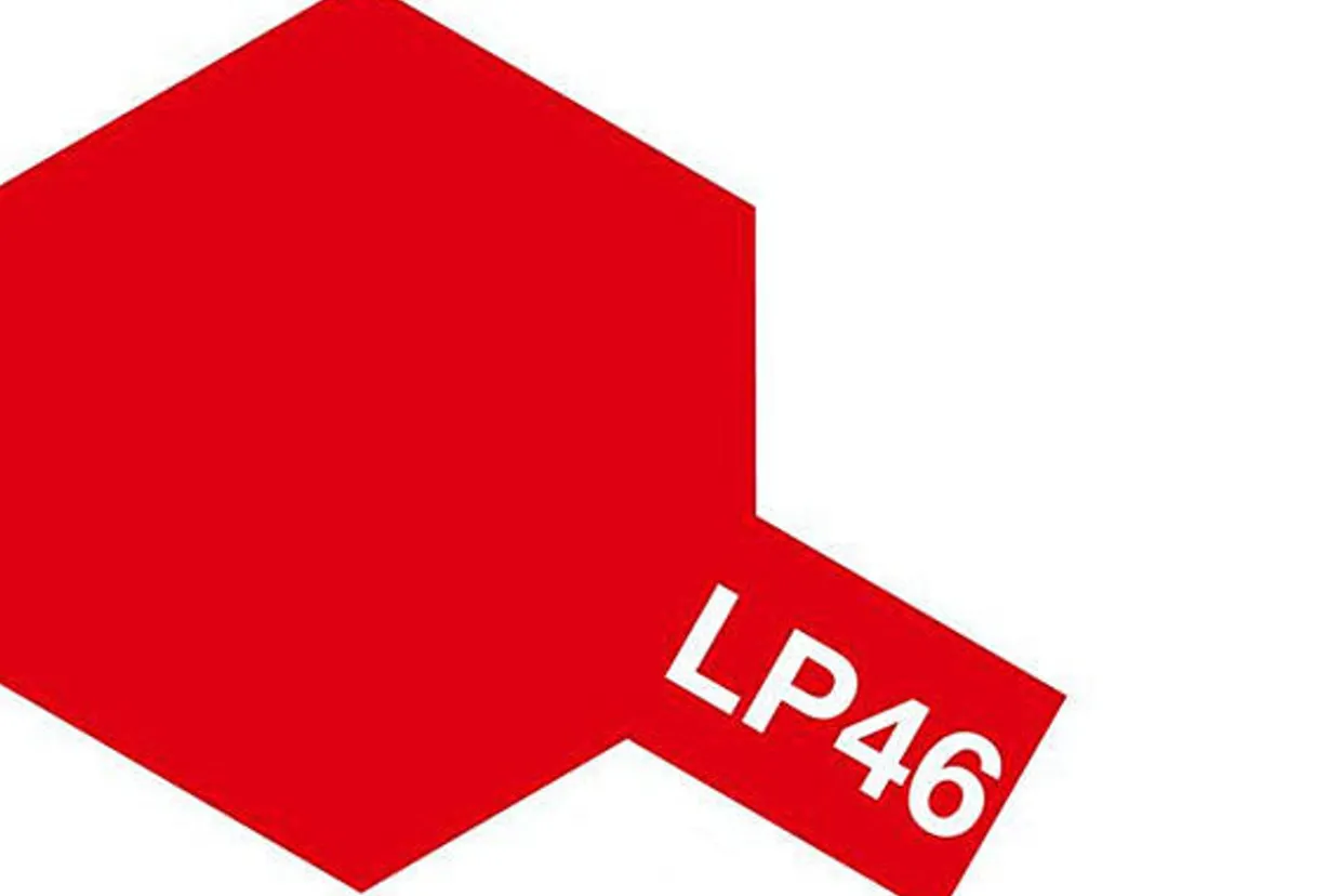 Tamiya LP-46 Gloss Pure Metallic Red 10ml Lacquer Paint