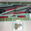 Tamiya Lunch Box Black Edition Sticker Set