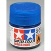 Tamiya Mini X-23 Clear Blue 10ml Acrylic Paint