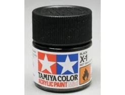 Tamiya Mini X-01 Gloss Black 10ml Acrylic Paint