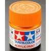 Tamiya Mini X-06 Gloss Orange 10ml Acrylic Paint